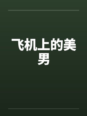 飞机上的美男