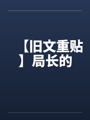 【旧文重贴】局长的