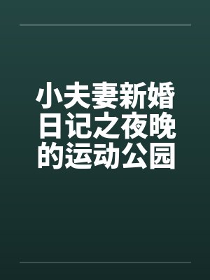 小夫妻新婚日记之夜晚的运动公园
