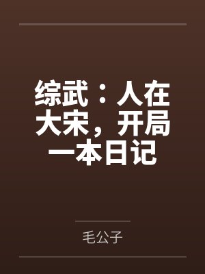 综武:人在大宋,开局一本日记