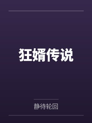 冷枫费老狂婿传说