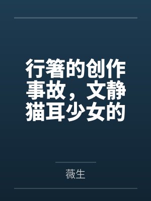 行箸的创作事故,文静猫耳少女的蜜臀惩罚日记~写黄文的代价是被打到高潮失禁~屁股、乳头、屁眼、小穴的全